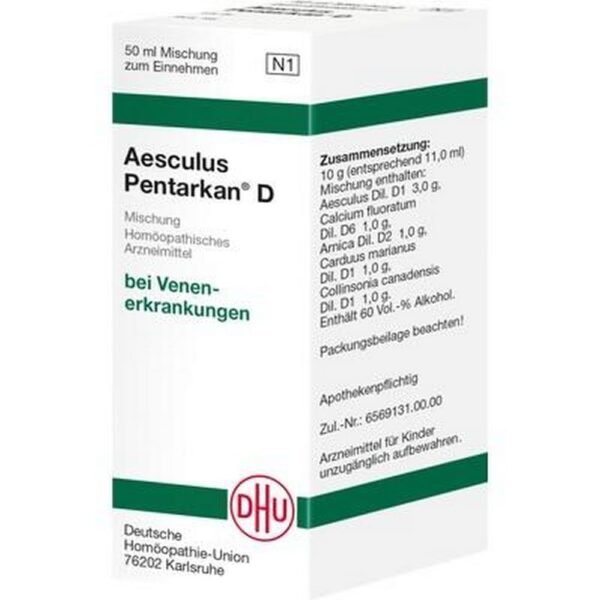 AESCULUS PENTARKAN D Mixture, 50 ml