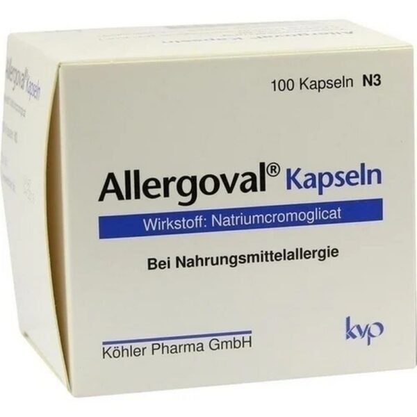 ALLERGOVAL 100-capsule pack – loratadine antihistamine for allergy relief