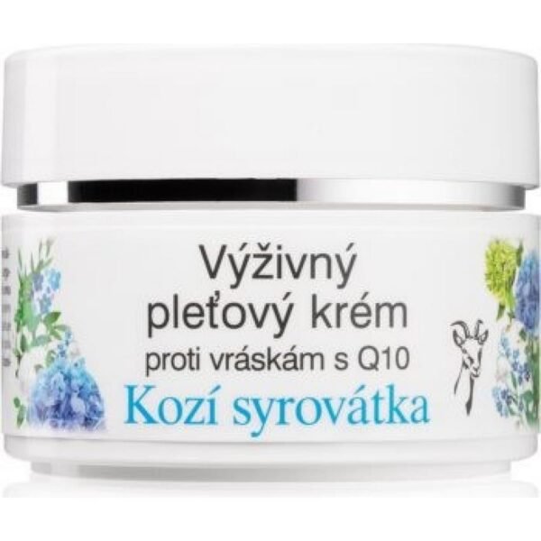 BC Bione Cosmetics Goat Whey Nourishing anti-wrinkle cream Q10 51 ml,BC Bione Cosmetics Kozí Syrovátka Výživný krém proti vráskám Q10 51 ml,Bione cosmetics