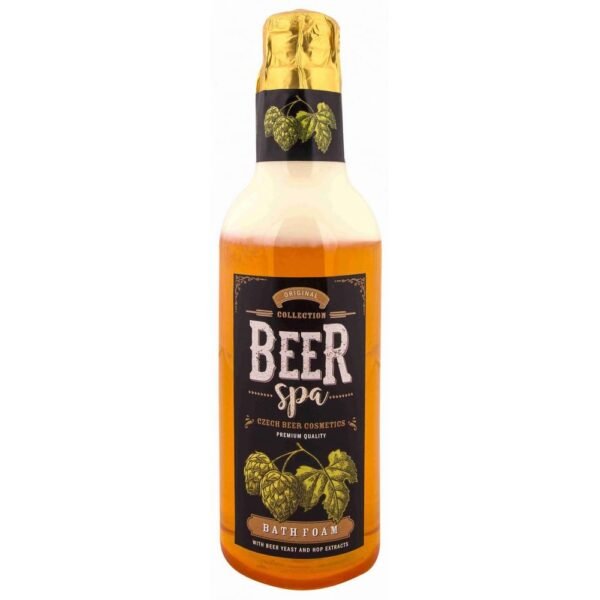 Beer Spa beer bath foam 500 ml - light,Beer Spa pivní koupelová pěna 500 ml - světlá,Beer Spa