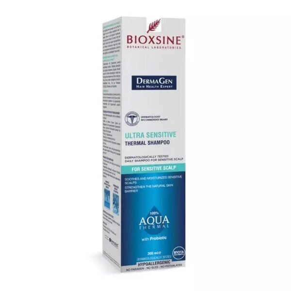 BIOXSINE Dermagen Aqua Thermal Sensitive, shampoo for daily hair washing - 300 ml