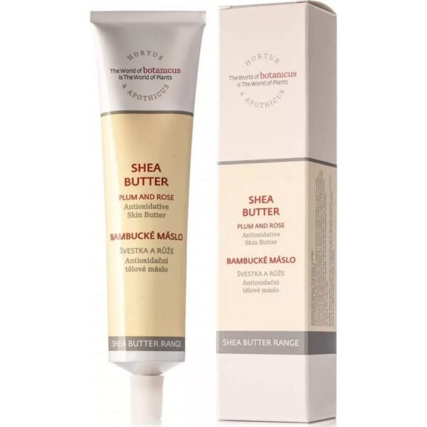 Botanicus Antioxidant body shea butter / plum and rose 100g,Botanicus Antioxidační tělové bambucké máslo / švestka a růže 100g,Botanicus