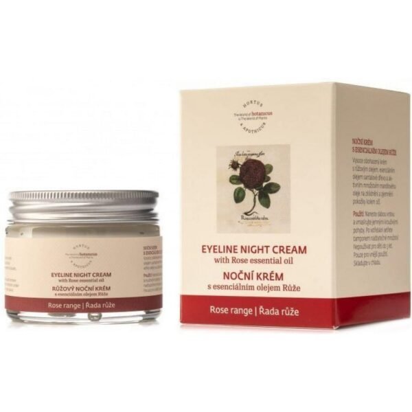 Botanicus Night cream with rose essential oil 50 g,Botanicus Noční krém s esenciálním olejem růže 50 g,Botanicus