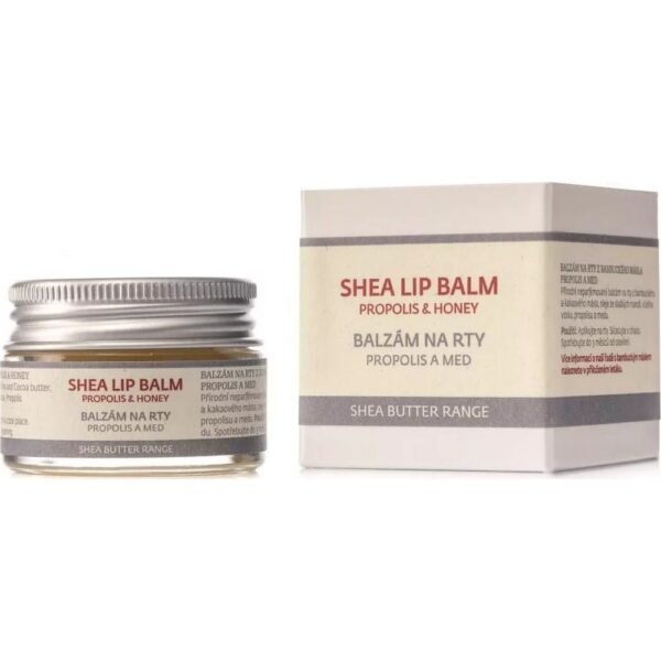 Botanicus Shea butter / propolis and honey lip balm 15g,Botanicus Balzám na rty z bambuckého másla / propolis a med 15g ,Botanicus