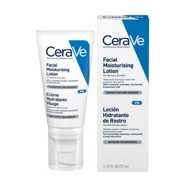 CeraVe Moisturizing Face Cream for Normal and Dry Skin 52Ml