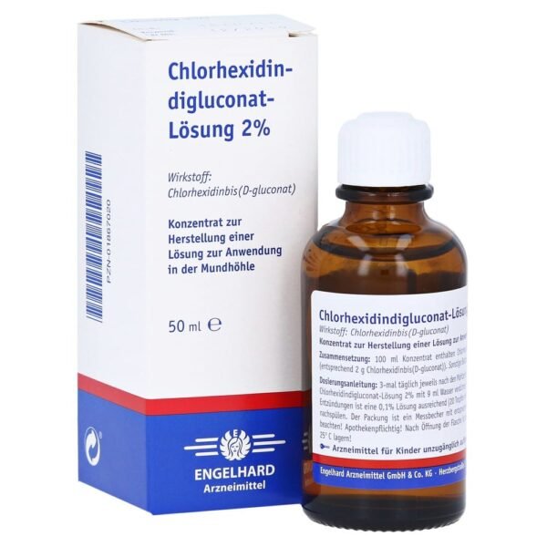 CHLORHEXIDINDIGLUCONAT Solution 2% concentrate, 50 ml