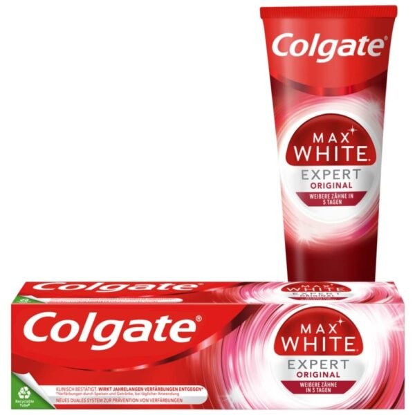 COLGATE Max white Expert white toothpaste, 75 ml