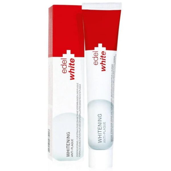 EDELWHITE AntiPlaque+White toothpaste, 75 ml