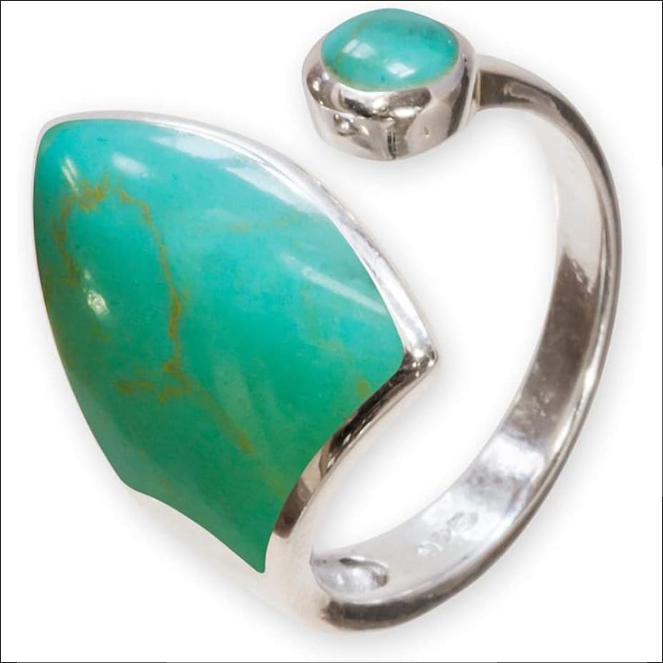 Fly Style 925 Silver Women's Open Ring Adjustable 925 Silver Ring with Stone or Shell Inlays;Anillo abierto Fly Style de Plata 925 para Mujer Anillo Ajustable de Plata 925 con Incrustaciones de Piedra o Concha 4 fly-style-925-silver-womens-open-ring-adjustable-925-silver-ring-with-stone-or-shell-inlays-Green.jpg