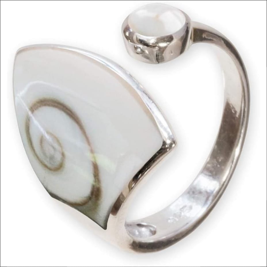 Fly Style 925 Silver Women's Open Ring Adjustable 925 Silver Ring with Stone or Shell Inlays;Anillo abierto Fly Style de Plata 925 para Mujer Anillo Ajustable de Plata 925 con Incrustaciones de Piedra o Concha 3 fly-style-925-silver-womens-open-ring-adjustable-925-silver-ring-with-stone-or-shell-inlays-Shiva-eye.jpg