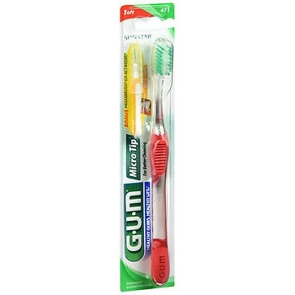 GUM Microtip toothbrush Soft, 1 pcs