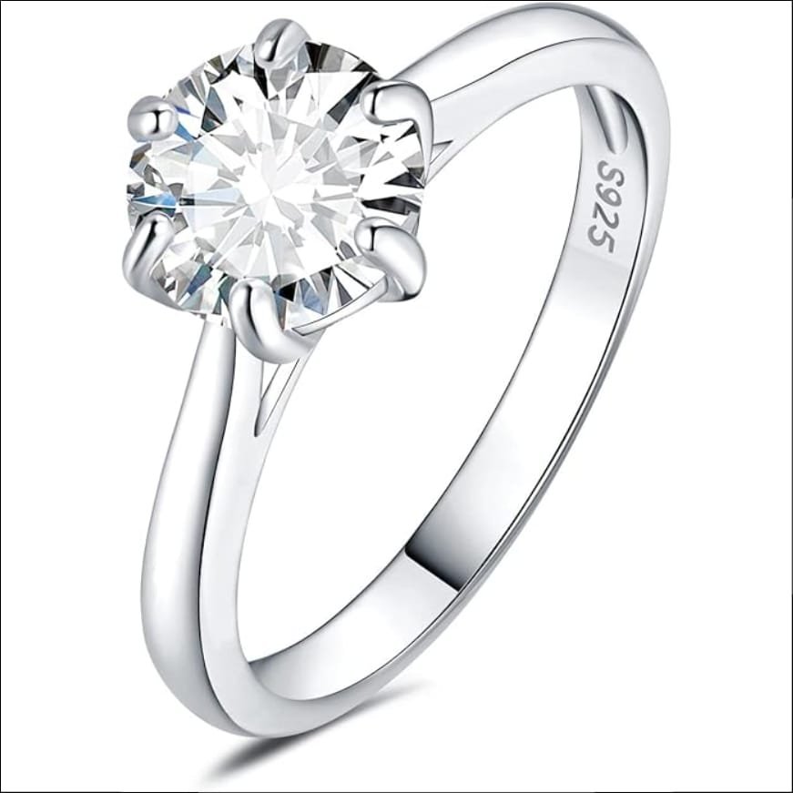 JewelryPalace 1ct 2ct 3ct Round Cut Cubic Zirconia Solitaire Promise Ring;JewelryPalace Anillo de Promesa Solitario de Circonita Cúbica de Corte Redondo de 1 ct, 2 ct y 3 ct 4 jewelrypalace-1ct-2ct-3ct-round-cut-cubic-zirconia-solitaire-promise-ring--4-2-2-carat-zirconia-rings-gold-plated.jpg