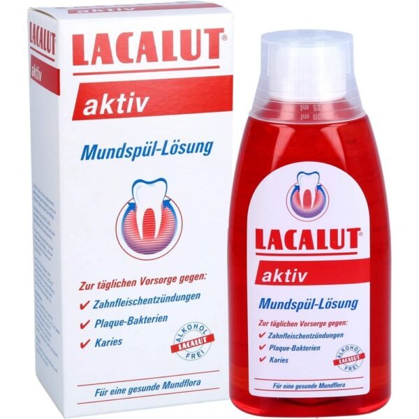 LACALUT active mouthwash solution, 300 ml