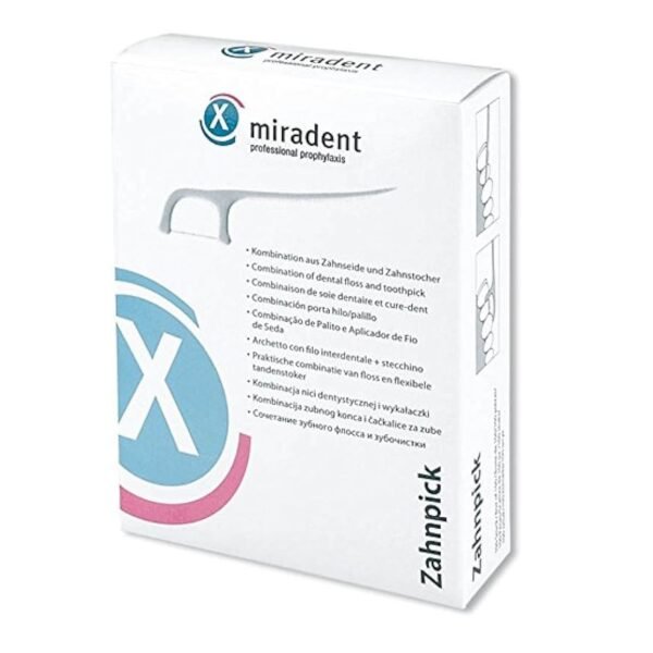 MIRADENT Dental floss sticks Zahnpick, 100 pcs