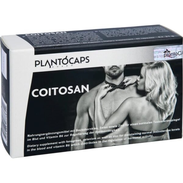 PLANTOCAPS COITOSAN capsules, 60 pcs