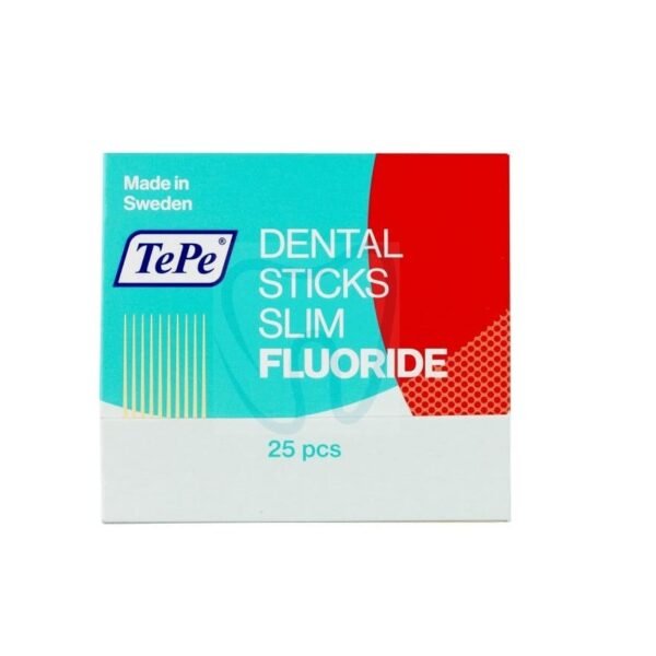 TEPE Toothpicks thin with fluoride, 25 pcs