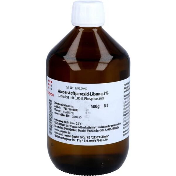 WASSERSTOFFPEROXID Solution 3%, 500 g
