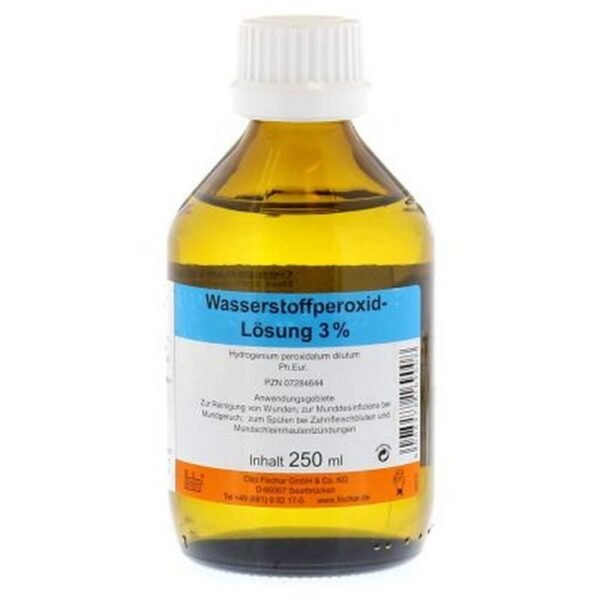 WASSERSTOFFPEROXID Solution 3% Ph.EUR., 250 ml