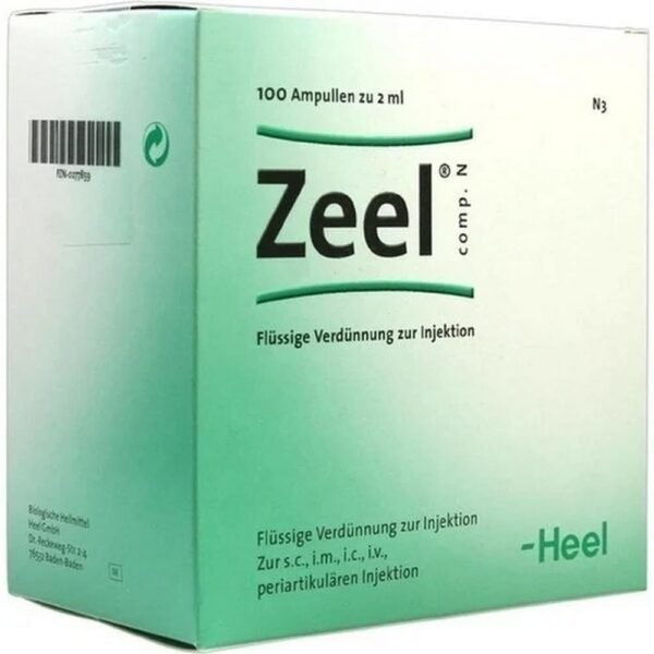 ZEEL Comp.N ampoule, 100 pcs