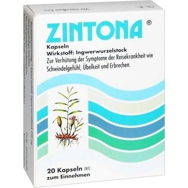 ZINTONA capsules, 20 pcs