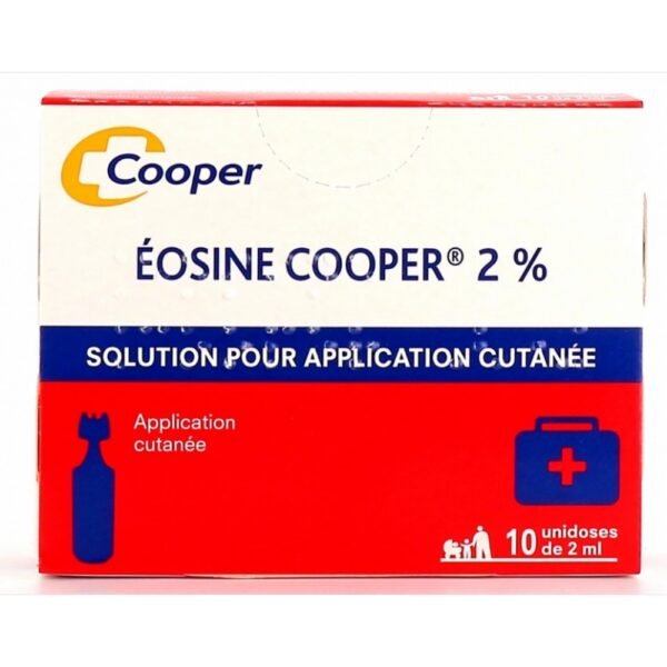 2% aqueous eosin COOPER 2ML 10,2% d'éosine aqueuse COOPER 2ML 10