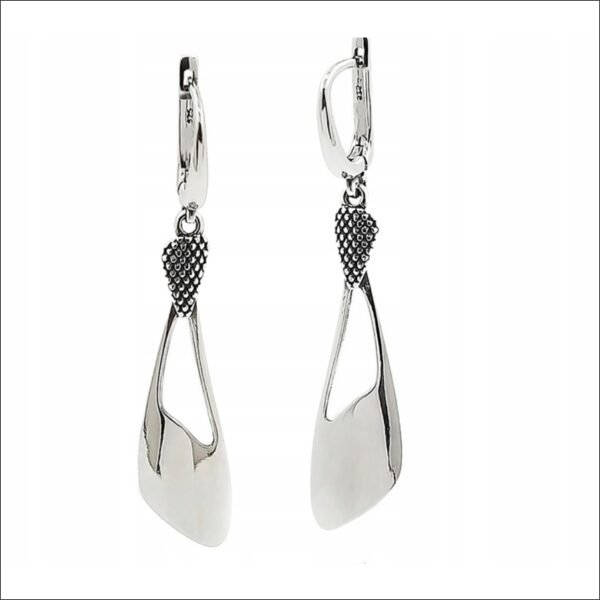 925 SILVER EARRINGS HANGING SPECTACULAR SILVER 925 ENGLISH EARRINGS;PENDIENTES DE PLATA 925 COLGANTES ESPECTACULARES PENDIENTES INGLESES DE PLATA 925