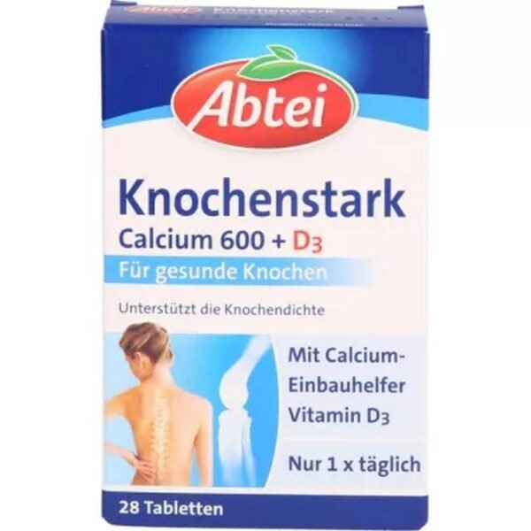 ABTEI Bone Strong Calcium 600+D3 Tablets, 28 pcs