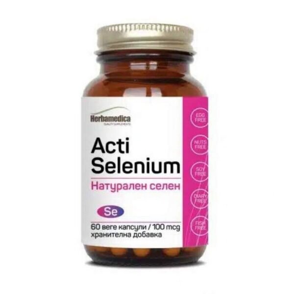 Acts Selenium 100 mcg, 60, Акти Селен 100 мкг
