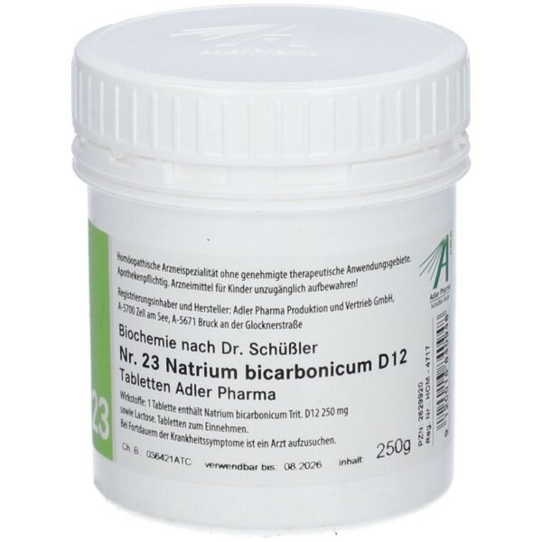 Adler Schüßler Salt No. 23 tablets, 250g