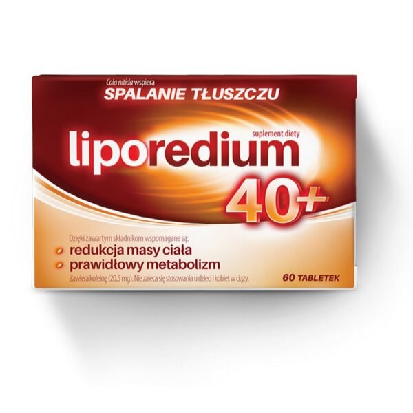 Aflofarm Liporedium 40+, 60 tablets