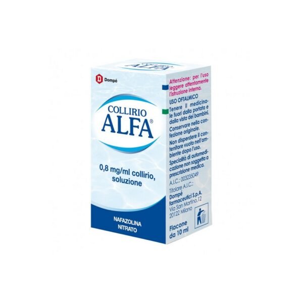 ALFA eye drops 10ml 0.8mg/ml,Collirio ALFA 10ml 0,8mg/ml,BRACCO SPA DIV.