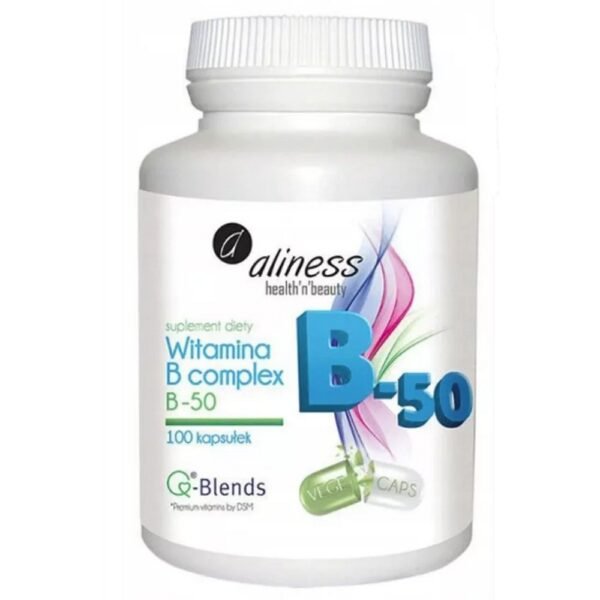 Aliness Vitamin B50 Complex B-50 Complex 100 Caps