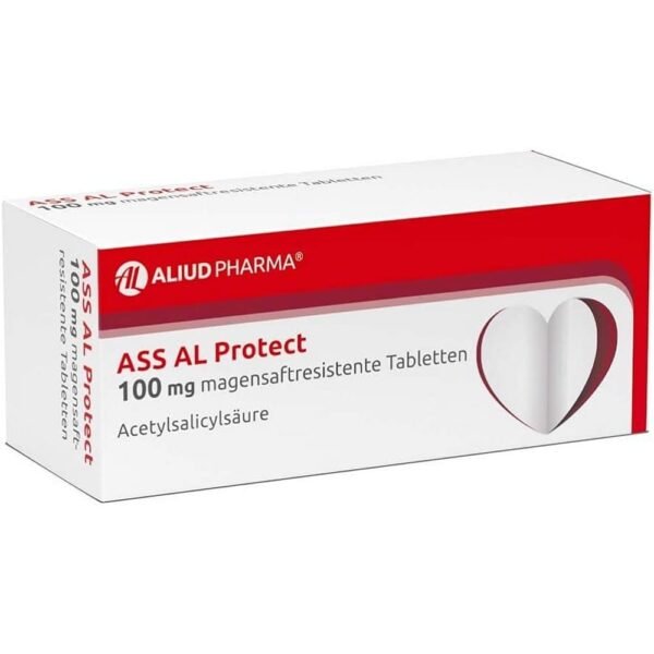 Aliud ASS AL Protect 100mg gastro-resistant tablets, 100 pieces
