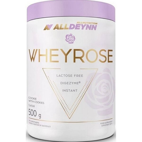 Alldeynn Wheyrose Cookies 500g, Ciasteczkowy
