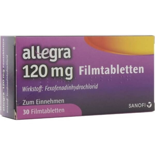 Allegra 120mg Filmtabletten, 30 Stück