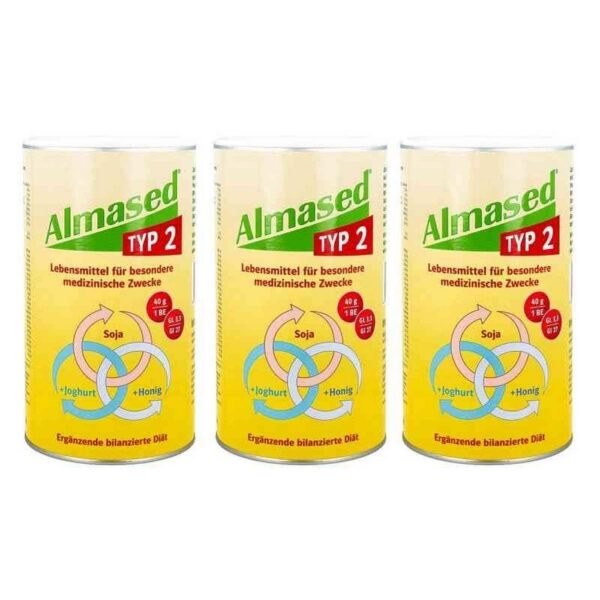 Almased type 2, 3x500 g