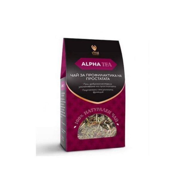Alpha Tea prostate prevention tea 100g, Alpha Tea чай за профилактика на простатата