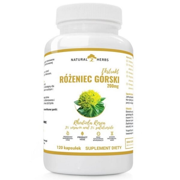 Alto Pharma,Mountain rosary dietary supplement extract, 200 mg, 120,Ekstrakt z różańca górskiego – suplement diety, 200 mg, 120