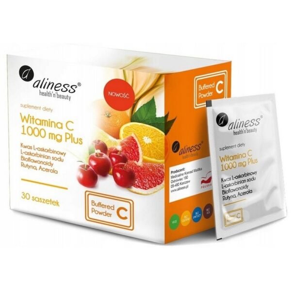 Aliness,Alyness VITAMIN C Plus ACEROLA ROUTINE sachets,Saszetki Alyness WITAMINA C Plus ACEROLA ROUTINE