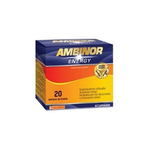 Ambinor energy 10ml, 20, Амбинор енерджи