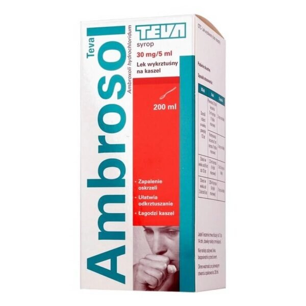 Teva Pharmaceutical Industries Ltd,Ambrosol syrup 30mg/5ml 200ml,Ambrosol syrop 30mg/5ml 200ml