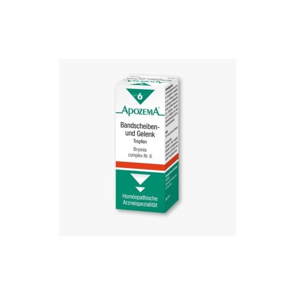 Apozema intervertebral discs and joint drops No. 6, 50ml