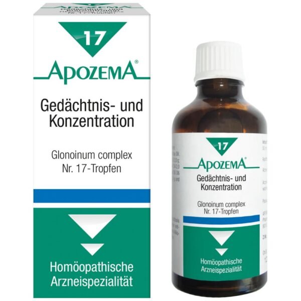 Apozema memory and concentration drops No. 17, 50ml