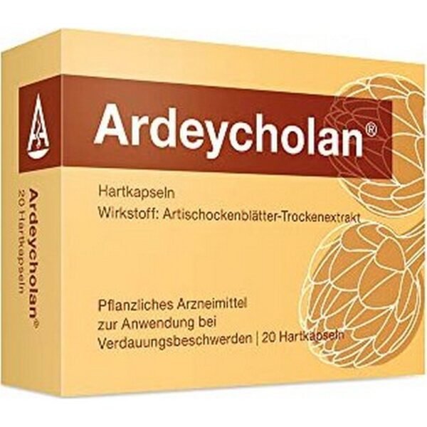 Ardeycholan hard capsules, 20 pieces