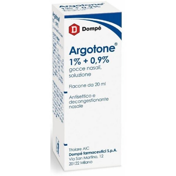 Argotone 1% +0.9% Drops, 20ml