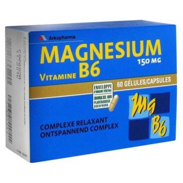 Arkovital magnesium vitamine b6, 60