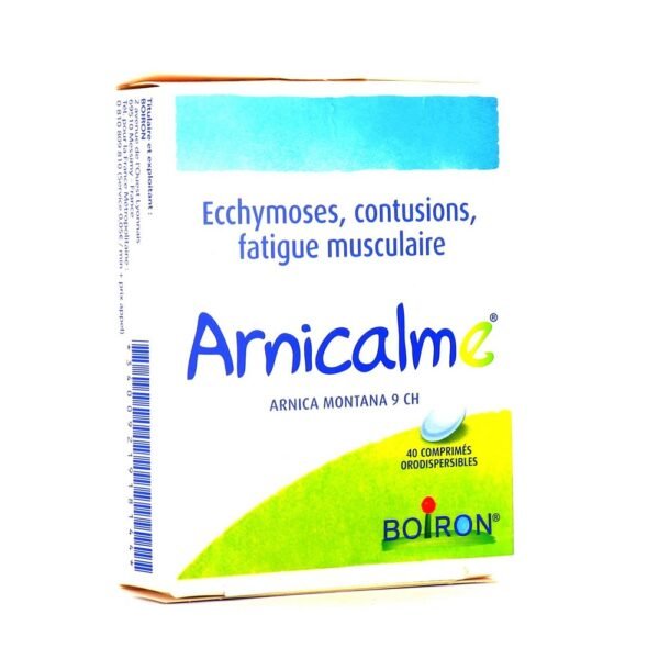 ARNICALME HOMEOPATHY Boiron 40 TABLETS,ARNICALME HOMÉOPATHIE Boiron 40 COMPRIMES