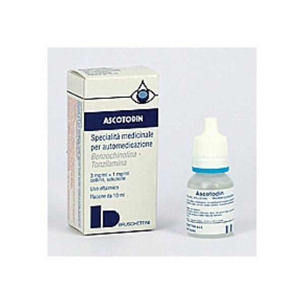 Ascotodin Eye Drops - Prevents Irritation And Photo-Ophthalmic Lesions 10 Ml