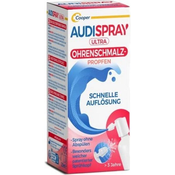 Audispray ultra ear spray, 20ml