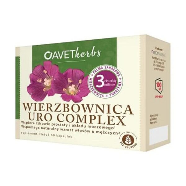 Avet Herbs Willowherb Uro Complex - 60 caps.